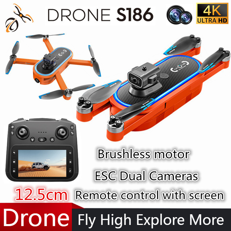 Drone Camera Hd - 2025 S186 드론 전문가용 4K HD