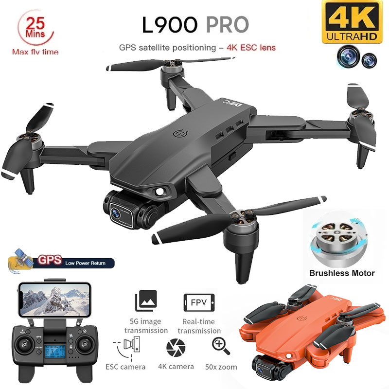 L900 Pro GPS 드론 4K 전문 HD 듀얼 카메 - Drone Camera Night Vision 리뷰 및 가격