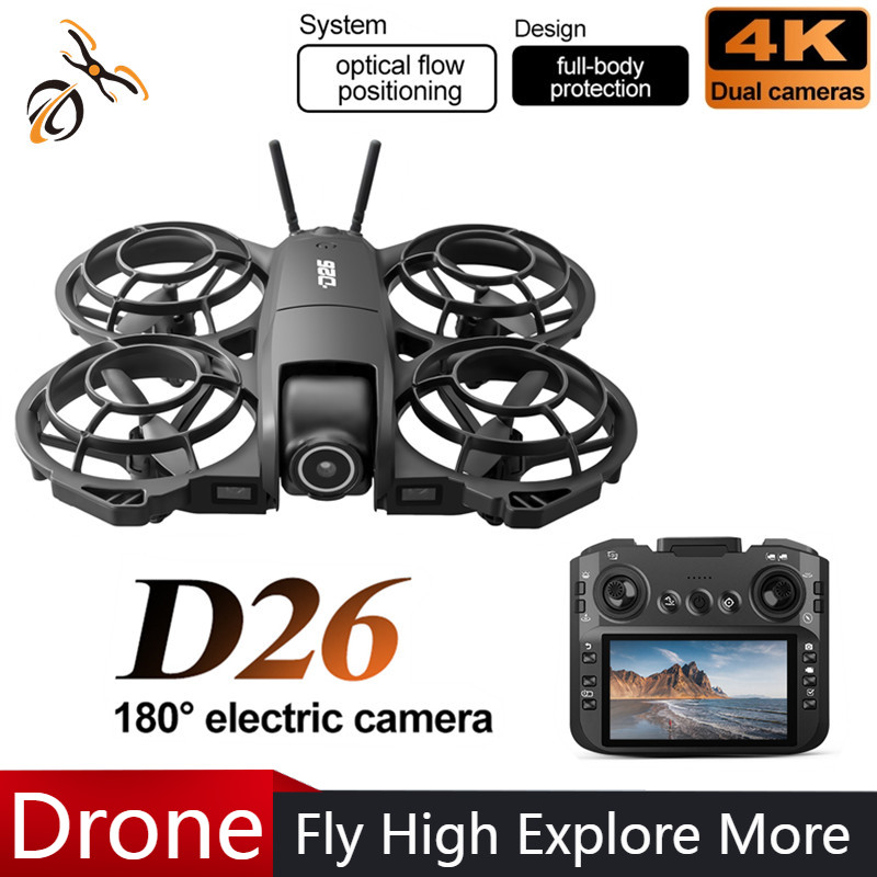 D26 드론 4K 항공 HD 180 °   카메라 드론 - Drone Camera Night Vision 리뷰 및 가격
