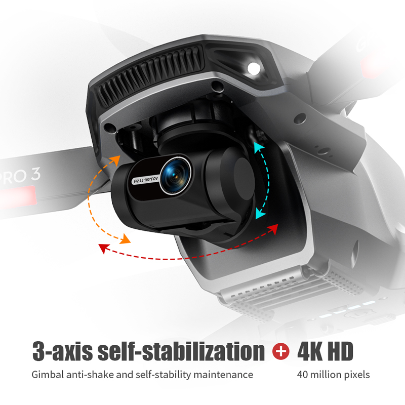 FPV 접이식 GPS RC 쿼드콥터, L106 프로 3 - Drone Camera Professional 리뷰 및 가격